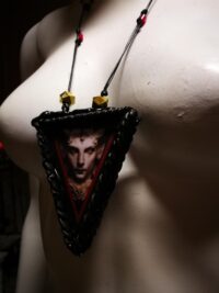Mephistopheles Demon, Mephysto Mephistophelian Necklace Magic Amulet Satan Fallen Angel, Lucifer Talisman Satanic Symbol