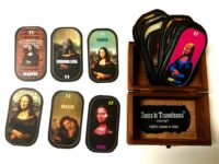 Monna Lisa Oracle Card, Tarot Cards Deck La Gioconda Painting, Collectible Divinatory Art Lenormand Major Minor Arcana