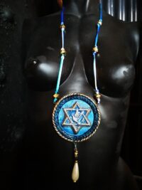 Kabbalistic Amulet - Abundance Prosperity & Wealth Talisman, Star of David Peace Dove Ultra Powerful Symbol