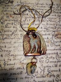 Haunted Pendant, Enchanted Celtic Druid Ancient Eagle Binding, Spirit Eternal Attraction, Anchored Soul Connection