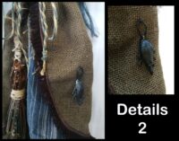 Witch Doll Macabre Babayaga, Old Antique Voodoo Macabre Baba Yaga, Witchcraft Supplies Salem Massachusetts