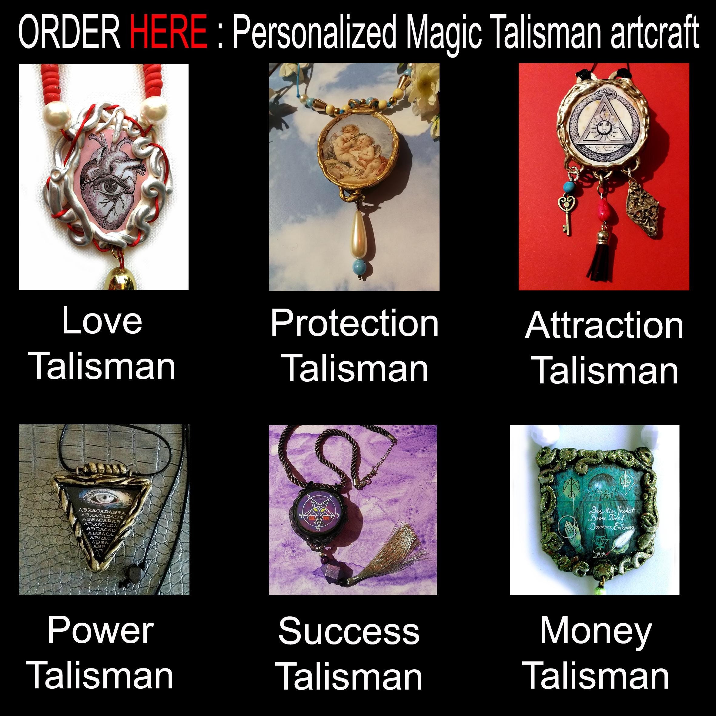 Enchanted Rock, Uncut Gemstone Pendant, Amulet of Magnetism, Enhanced Necklace Magic Portal Direct Raw Stone