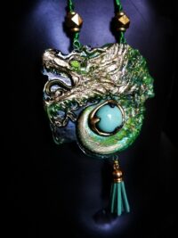 Gateway to Foras, The Consecrated Dragon Amulet Magick & Shadowed Currents Occult Magic Talisman
