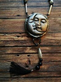 Sun and Moon Amulet, Astrological Talismans Horoscope Sign, Astrology Zodiac Pendant Celestial Sigil Symbol
