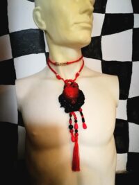 Love Talisman, Arrowed Burning Heart, Attraction Love Amulet, Protection Loveling Pendant