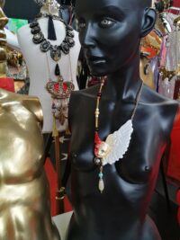 Angel and Demon, Winged Guardian Talisman Protection Pendant, Spiritual Sacred Energy Amulet Evil Eye