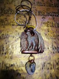 Haunted Pendant, Enchanted Celtic Druid Ancient Eagle Binding, Spirit Eternal Attraction, Anchored Soul Connection