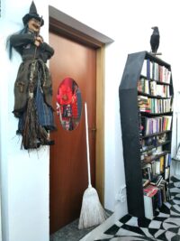 Witch Doll Macabre Babayaga, Old Antique Voodoo Macabre Baba Yaga, Witchcraft Supplies Salem Massachusetts
