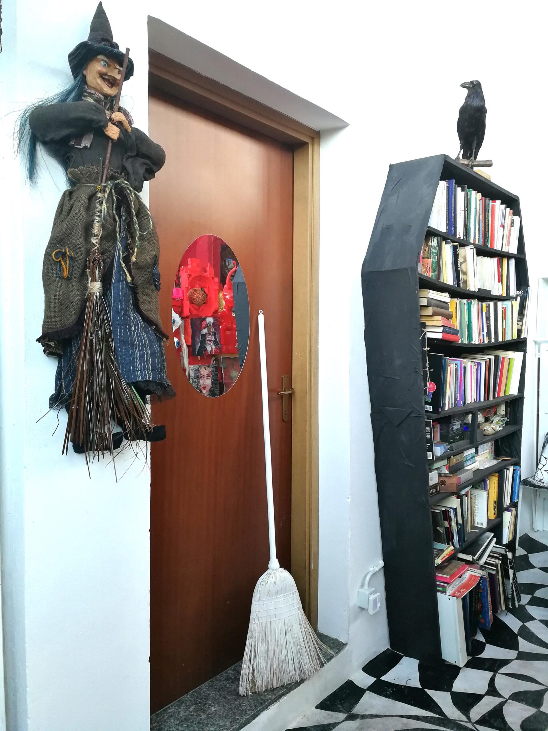 Witch Doll Macabre Babayaga, Old Antique Voodoo Macabre Baba Yaga, Witchcraft Supplies Salem Massachusetts