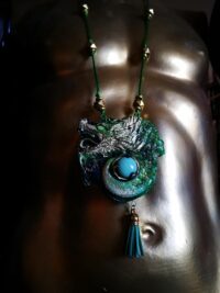 Gateway to Foras, The Consecrated Dragon Amulet Magick & Shadowed Currents Occult Magic Talisman