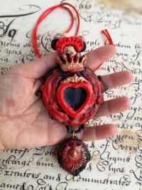 Magic Eye Necklace Charm, Protective Talisman Pendant Protection Amulet, Feminine Power Love Attraction
