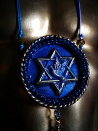 Kabbalistic Amulet - Abundance Prosperity & Wealth Talisman, Star of David Peace Dove Ultra Powerful Symbol