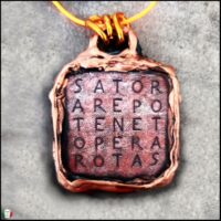 Sator Arepo Magic Talisman, Square Protection Symbol, Protective Amulet, Magick Secret Societies Occult Sigil Seal