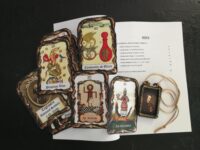 Count of Cagliostro, Tarot Cards Deck Alchemy Symbols, Spagyric Elements Oracle Grimoire Book