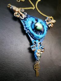 Dragon Spirit Vessel - Draconian Magick Amulet for Success, Protection & Manifestation Magic Talisman Occult Jewelry