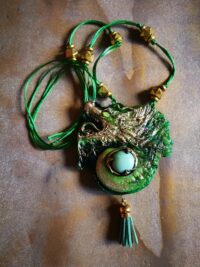 Gateway to Foras, The Consecrated Dragon Amulet Magick & Shadowed Currents Occult Magic Talisman
