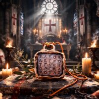 Sator Arepo Magic Talisman, Square Protection Symbol, Protective Amulet, Magick Secret Societies Occult Sigil Seal