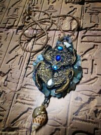Egyptian Scarab of Protection Blessed by Anubis Spiritual Shield, Destroy Hexes Curses Return to Sender Powerful