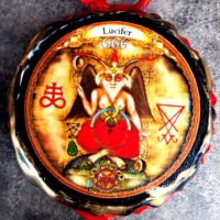 Antique Book, Occultism Satanic Magic, Occult Esoteric Manuscript Lucifer, Enlightenment Gnosis, Secret Societies Knowledge
