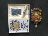 Sigil of Baphomet, Magic Talisman Dark Gothic Jewelry Satanic Necklace, Satanist Symbol Lucifer Pentagram