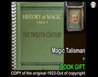Magic Book, Antique Witchcraft History Complete Manual, Occult Secret Societies, Modern Century Esotericism Historical Manuscript