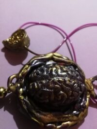 Brain Dump, Talisman Compass Necklace, Energy Intelligence Smart Amulet Good Luck Practical Magic Symbol