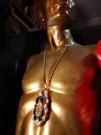 Scarab Necklace - Mexican Magic Lucky Goliath Beetle Talisman ~ Attract Money, Build Wealth Abundance & Prosperity