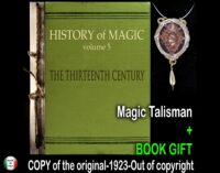 Magic Book, Antique Witchcraft History Complete Manual, Occult Secret Societies, Modern Century Esotericism Historical Manuscript