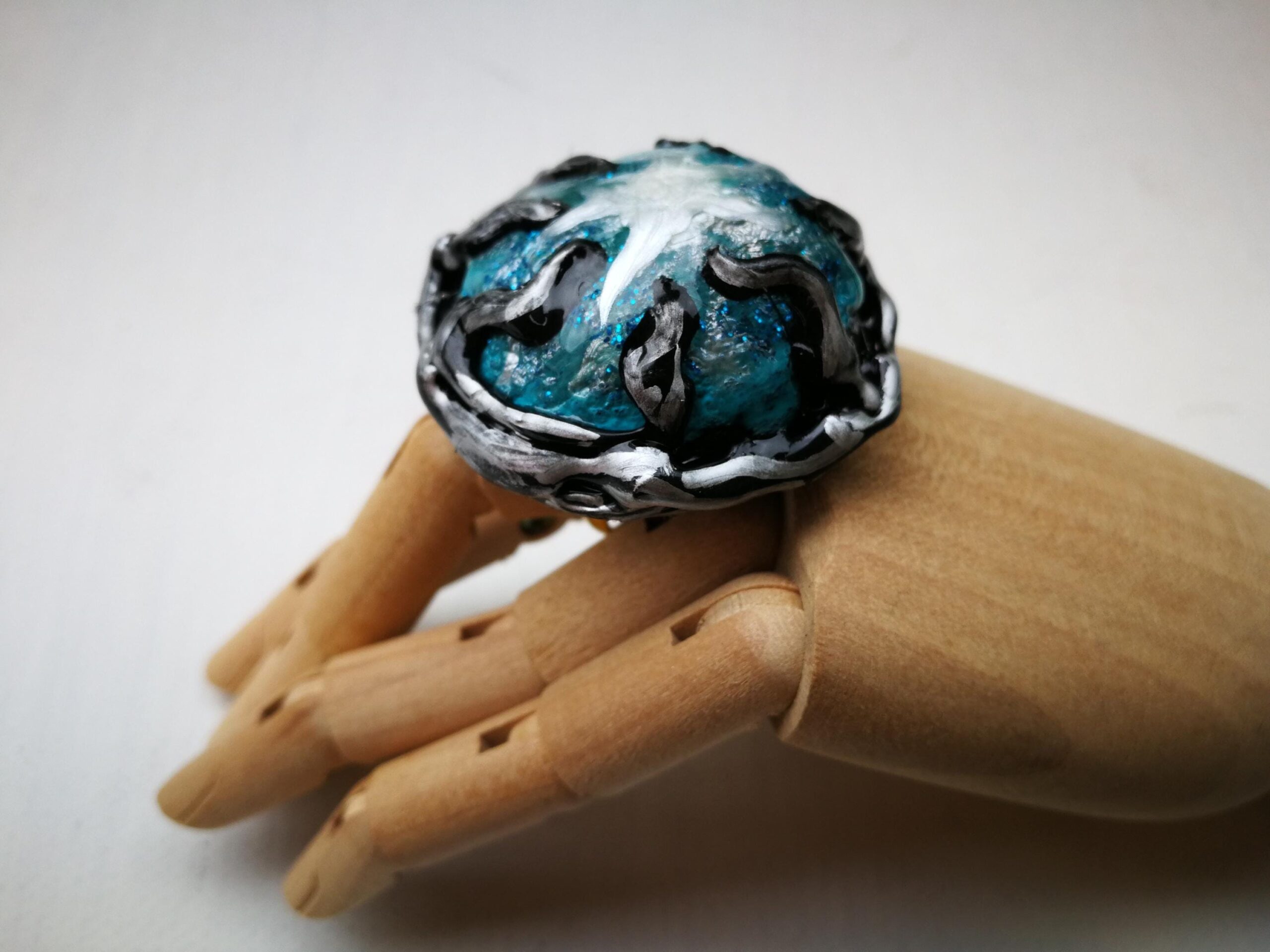 Leviathan Axe Haunted Ring, Spell Bound Magic Talisman of Darkest Powers Psychic Occult Jewelry