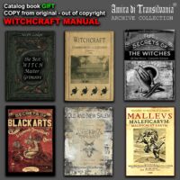 Antique Book Occultism Magic Ritual, Black Rooster Esoteric Grimoire Secret Society, Occult Witchcraft Magick