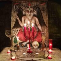 Antique Book, Occultism Satanic Magic, Occult Esoteric Manuscript Lucifer, Enlightenment Gnosis, Secret Societies Knowledge