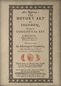 Antique Book, Goetia Occult Magic Esoteric Kabbalah Book, Cabalistic Hebrew Jewish Manual, Magick Secret Societies Ritual
