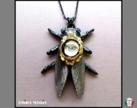Cicada Necklace - Luck Mexican Magick Amulet Attract Money Wealth Abundance Path to Success & Rich Life
