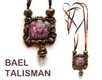 Bael Demon, Protective Talisman Magic Amulet, King Baal Gothic Jewelry, Lemegeton Goetia Devil Crown