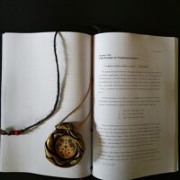Antique Book Magick Occult, Kybalion Manuscript Hermetic Powerful Magic, Esoteric Occultism Grimoire Vitriol Magick Eye