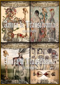 Tarot Cards Deck Limited Edition, Pathology Oracle Minor Arcana, Vintage Medicine Medical Collage, Antique Anatomy Body