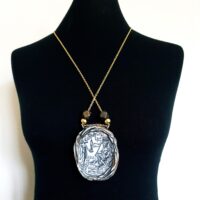 Catherine de Medici Magic Talisman Queen Nostradamus Magician, Alchemy Symbol Astrology Alchemist Amulet Pendant