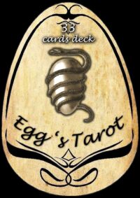 Egg Tarot, Divine Egg Handmade Tarot Deck, Major Minor Arcana Limited Edition, Divination Oracle Cards Happy Easter
