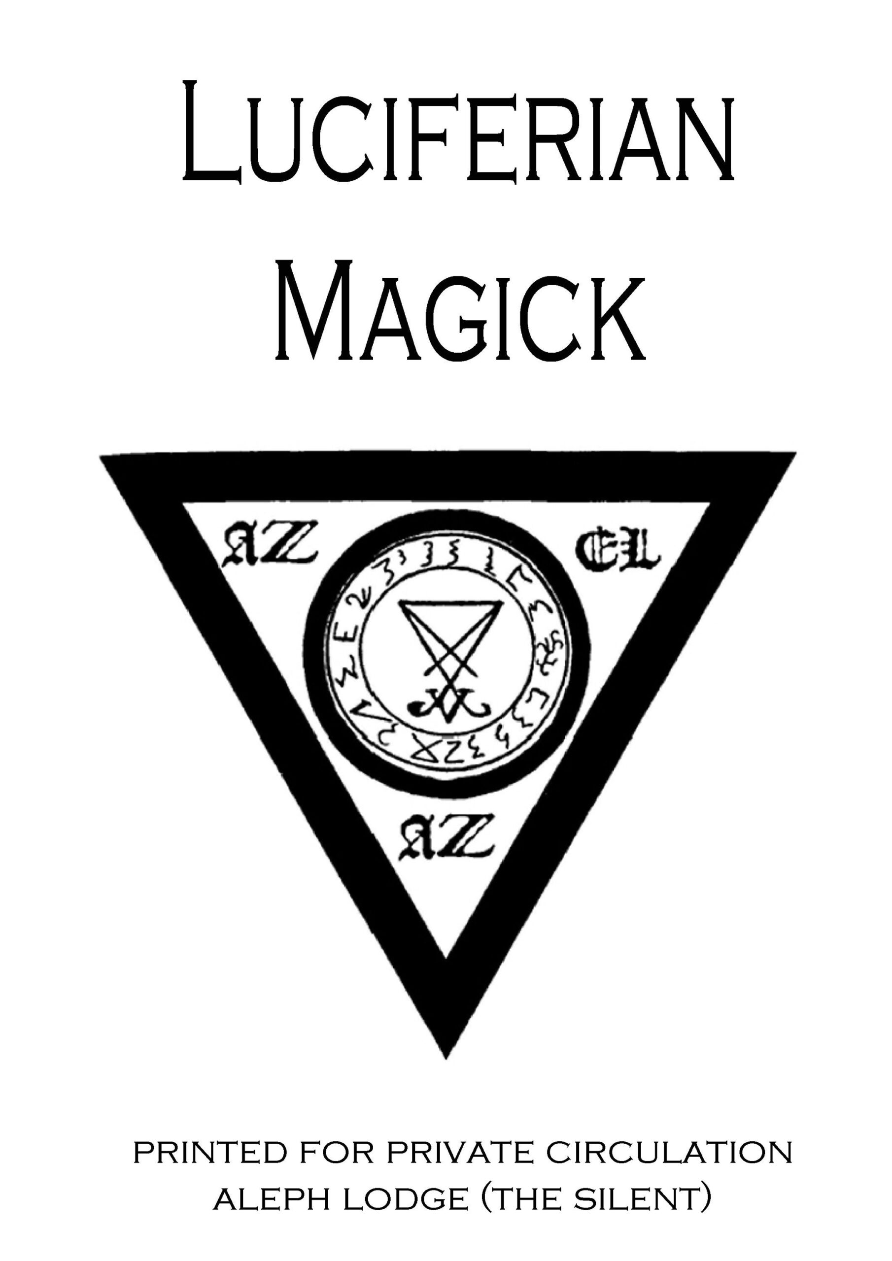 Luciferian Book, Esoteric Satanism Grimoire, Occult Satanist Lucifer Satan Forbidden Knowledge, Satanic Magick Antiquarian Collectible
