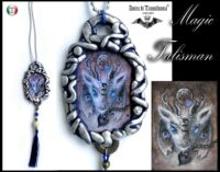 Furfur Demon, Love Talisman, Love Attraction, Amulet, Evil Eye, Magic Power, Goth Jewel, Witchcraft Lemegeton, Goetia,