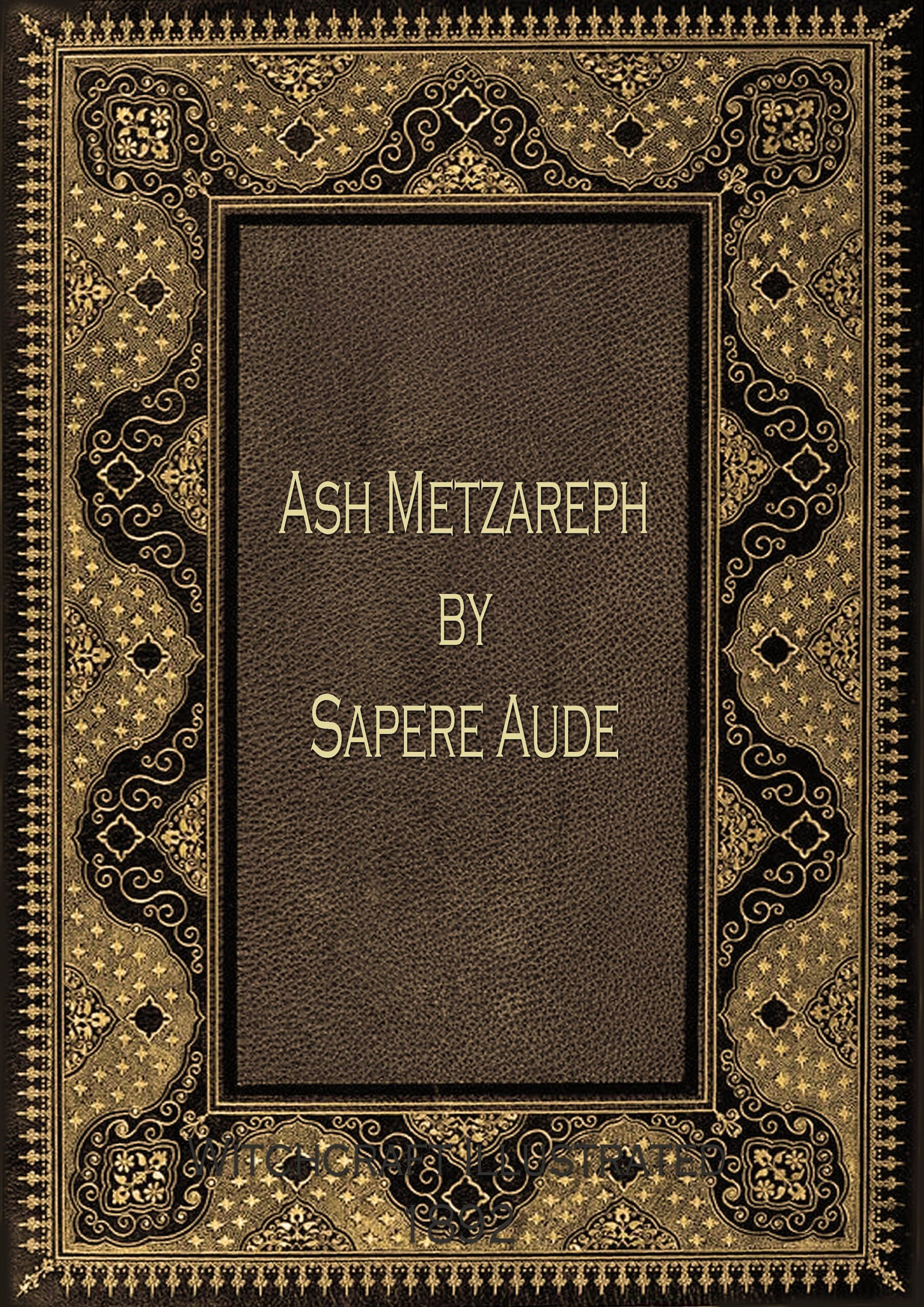 Antique Book, Occult Magic Esoteric, Kabbalah Grimoire, Kabbalistic Hebrew Jewish Manual, Secret Societies Knowledge