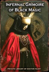 Infernal Grimoire of Black Magick, Luciferian Ritual Instruction, Antique Book Forbidden Knowledge, Occult Magic Occultism