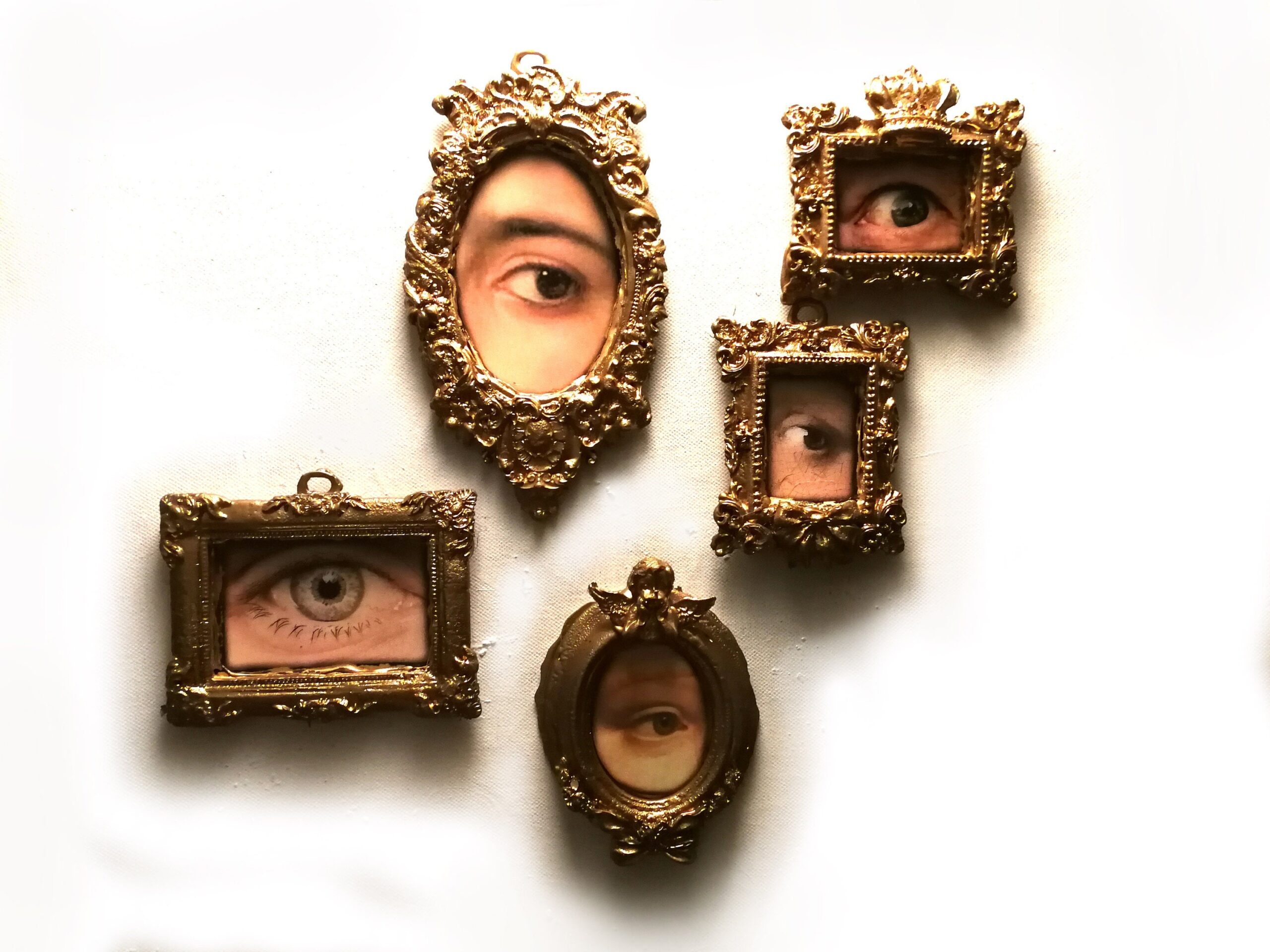 Evil Eye Home Protection Talisman, House Sigil Protector, Wall Vintage Frames Antique Witchcraft Supplies