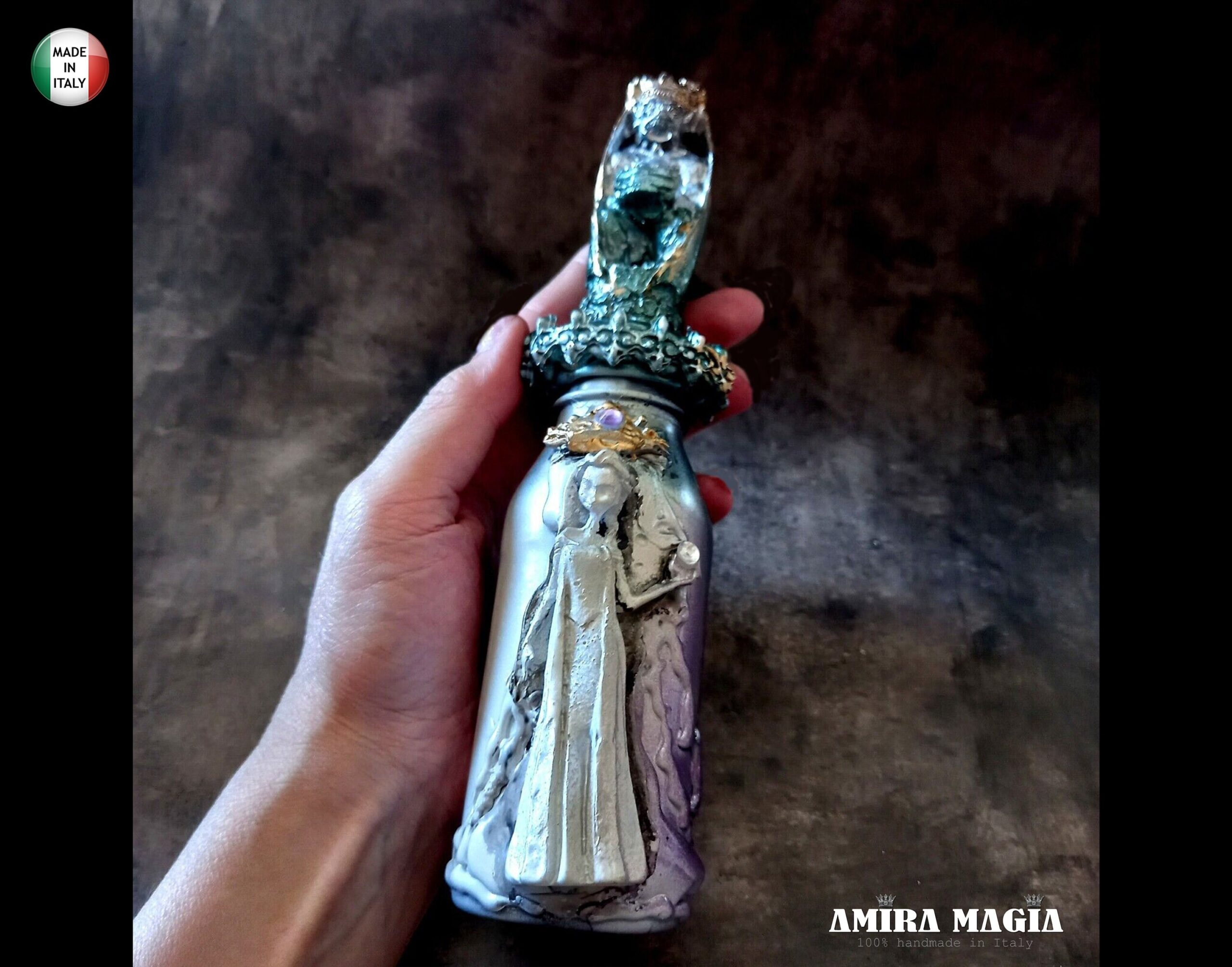 Gargoyle Statue Miniature Figurine Mason Jars, Apothecary Bottle Vintage Medieval, Gothic Witchcraft Witch Magic Potion