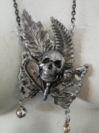 The Last of Use Ellie Tattoo Moth Skull Butterfly Talisman Immortality, Magic Power Amulet