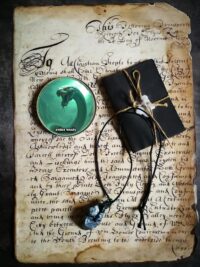 Leviathan Axe, Ancient Spirit Companion Snake Serpent, Necklace Uncut Gemstone Pendant, Magic Power Raw Stone Amulet