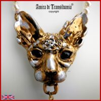 Sphynx Cat, Magic Talisman Egyptian Symbol, Egypt Magick Witchcraft Amulet Evil Queen Protection Amulet