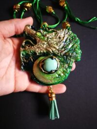Gateway to Foras, The Consecrated Dragon Amulet Magick & Shadowed Currents Occult Magic Talisman