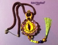 King of All Djinn Illuminati Pendant Highest Ranking Controls Other Spirits Evil Eye Amulet