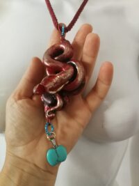 Life Forever, Garden of Eden Ouroboros Apple Snake Talisman, Love Feng Shui Magic Amulet